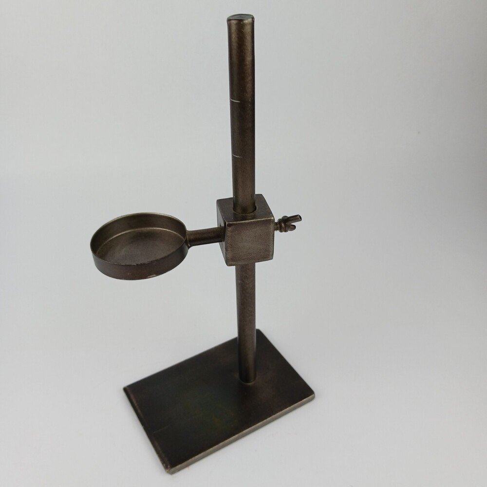 Adjustable writer's candle holder. Retro Tea Candle Holder Rustic Bronzed Steel